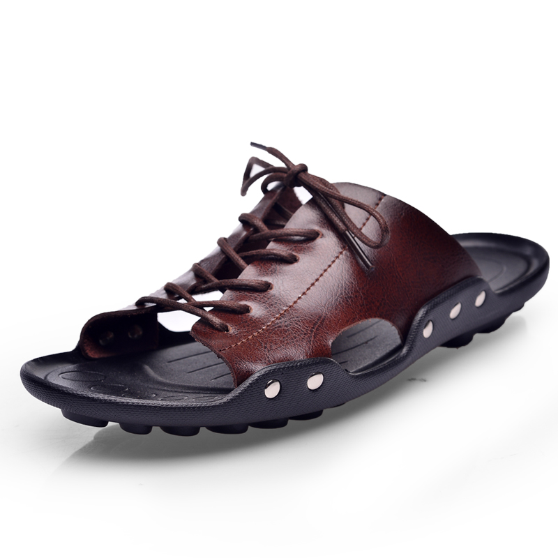 صنادل رجالية صيفية من Summer T - مراجعة Flip Flop Leather Men وسعره