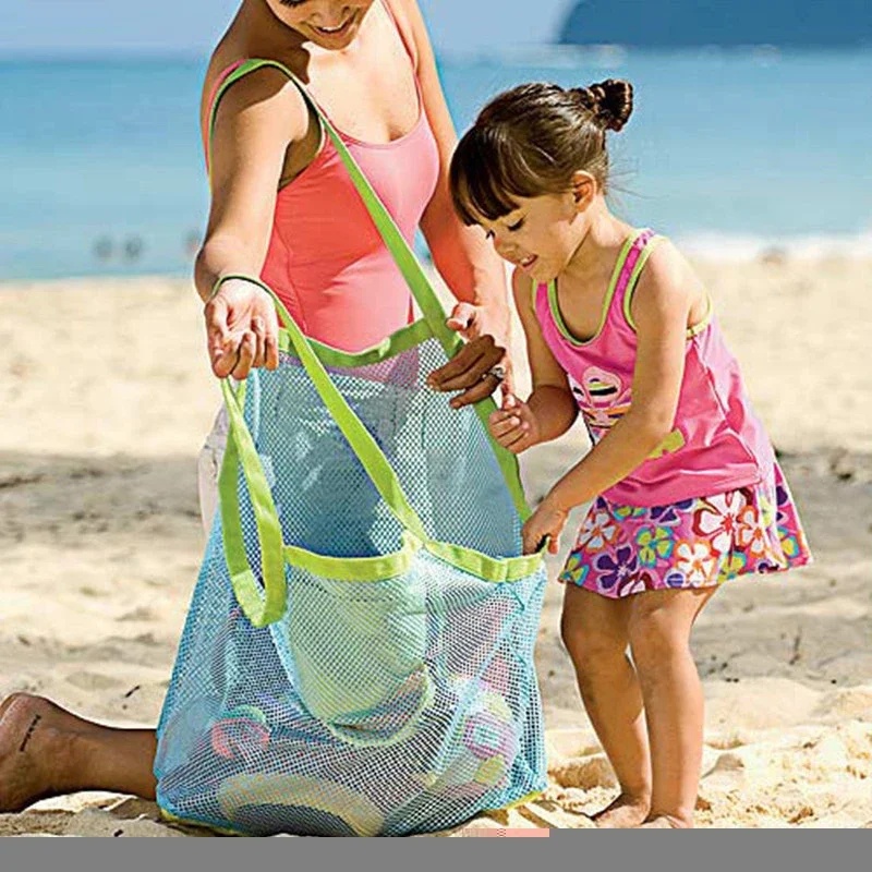حقيبة شبكية محمولة للأطفال لتخ - مراجعة Beach Towel Large وسعره