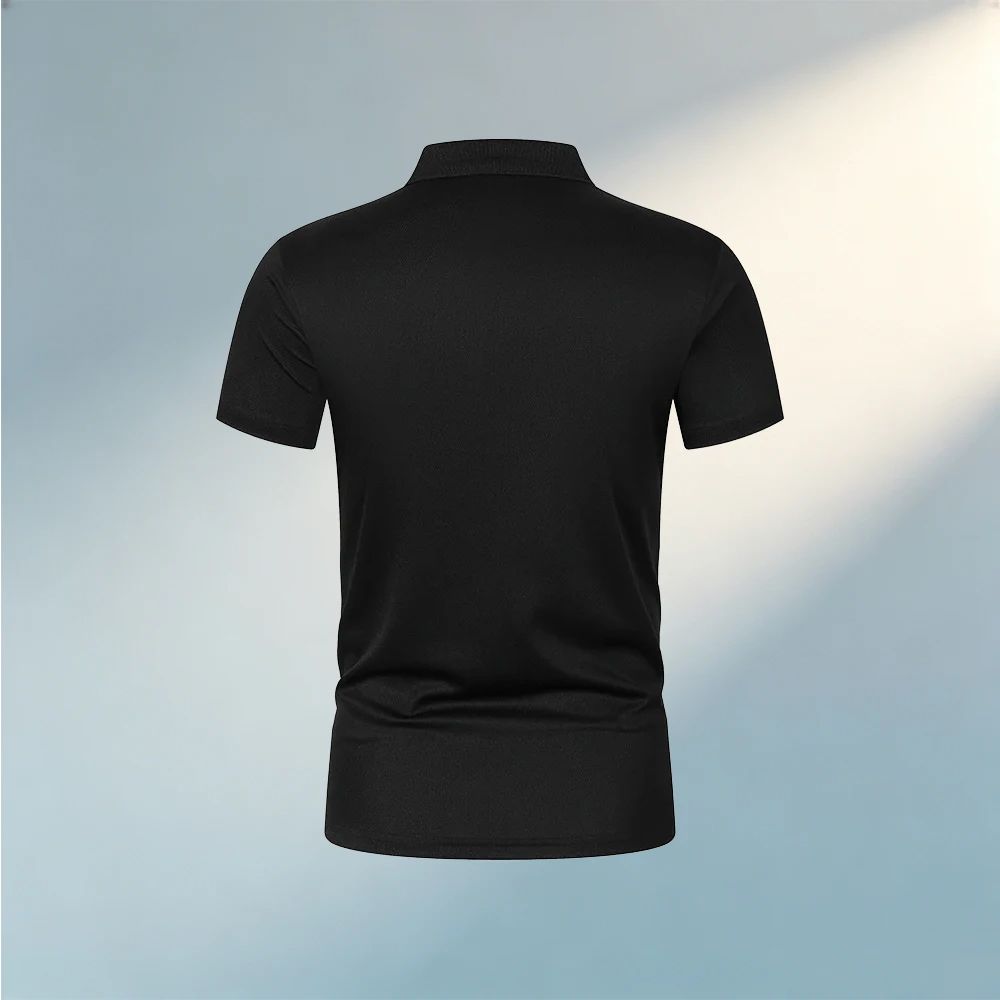 قمصان بولو رجالية بلون موحد، ق - مراجعة Polo Shirt Pique وسعره