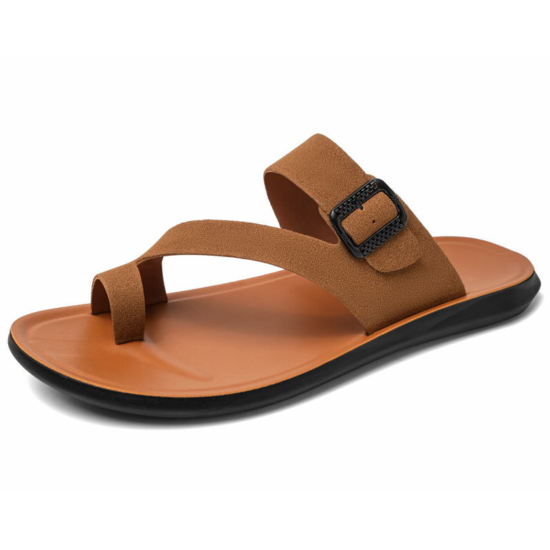 شباشب جلدية يدوية الصنع جديدة  - مراجعة Flip Flop Leather Men وسعره