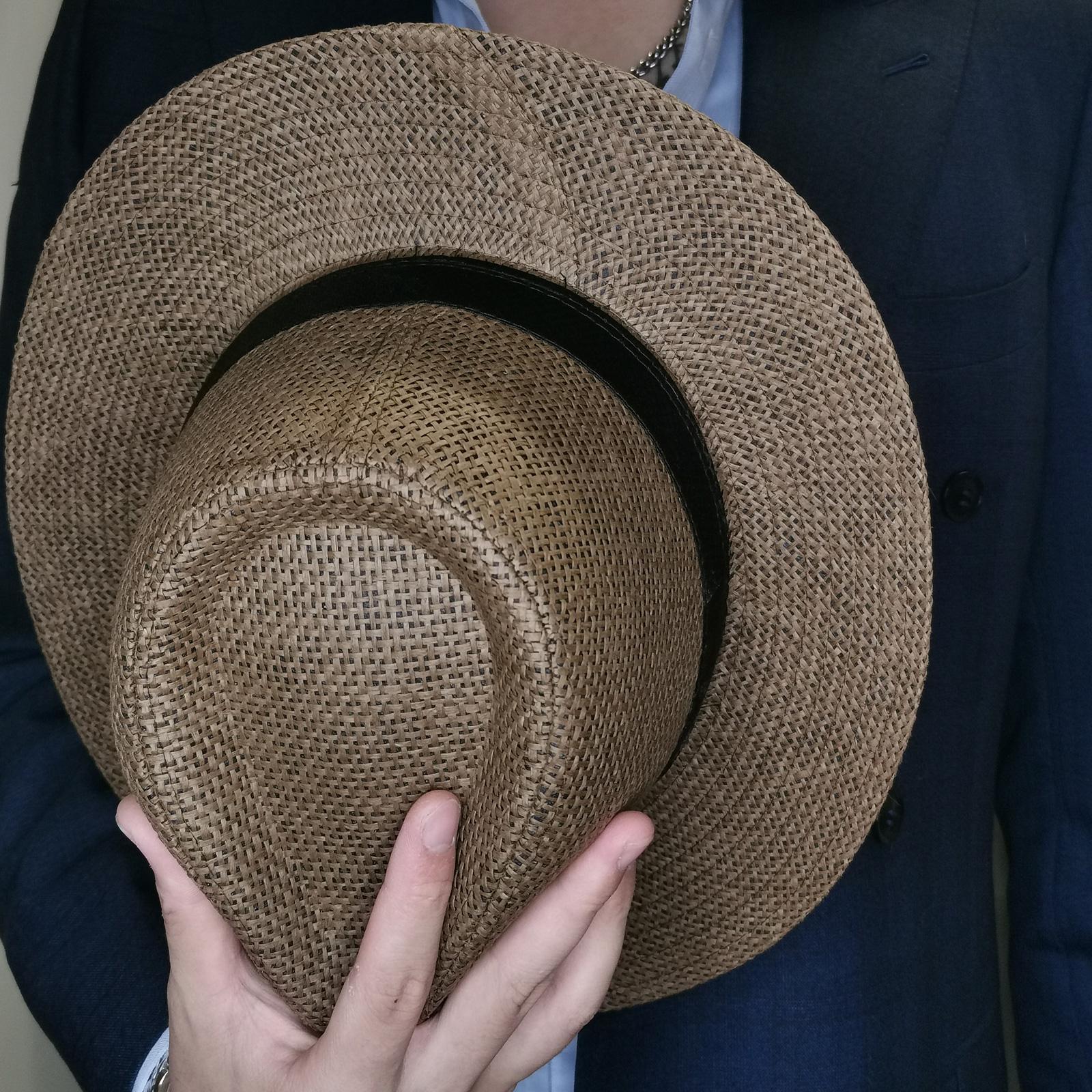 قبعة رجالية صيفية من القش بنمط - مراجعة Bucket Hat Straw وسعره