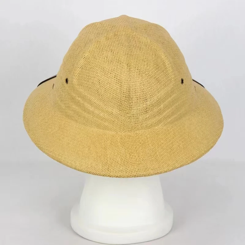 قبعة شمسية صيفية للرجال من قش  - مراجعة Bucket Hat Straw وسعره
