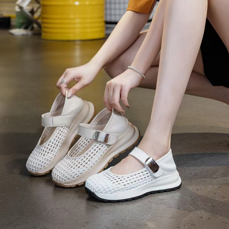 أحذية نسائية مسطحة من الجلد ال - مراجعة Espadrille Slip On وسعره