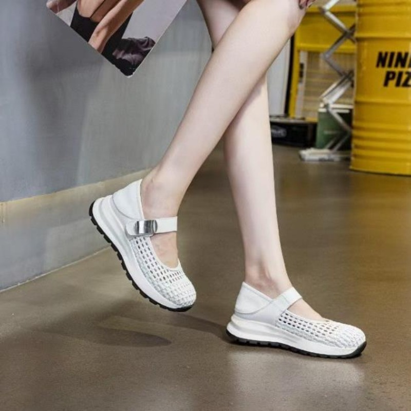 أحذية نسائية مسطحة من الجلد ال - مراجعة Espadrille Slip On وسعره