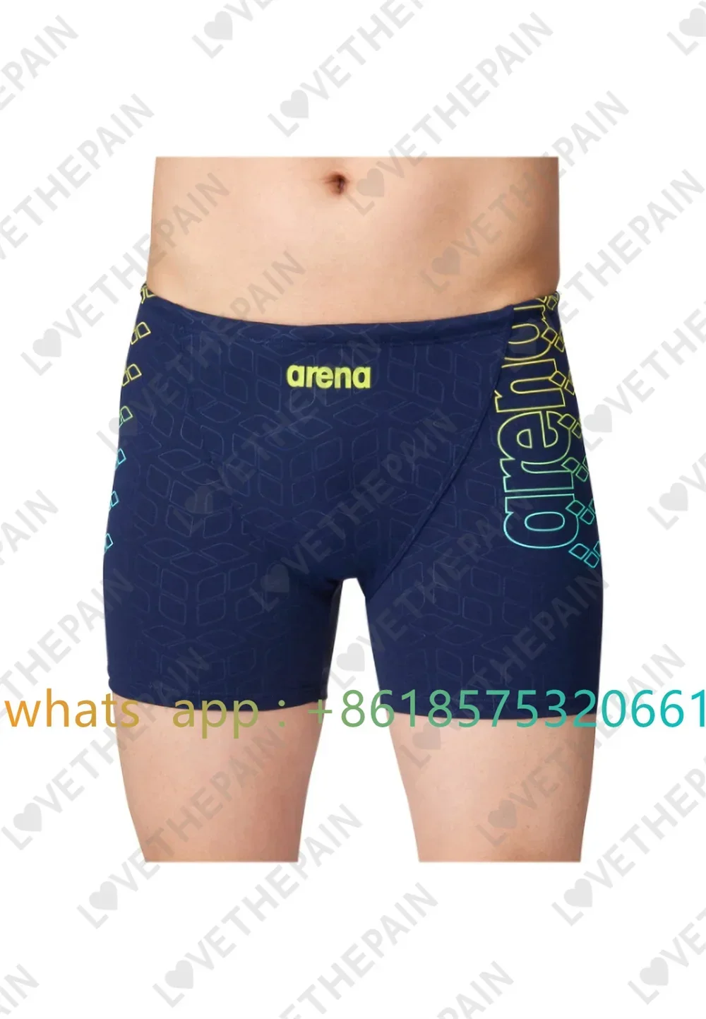 شورت سباحة رجالي للتدريب والشا - مراجعة Swim Trunk Quick Dry وسعره