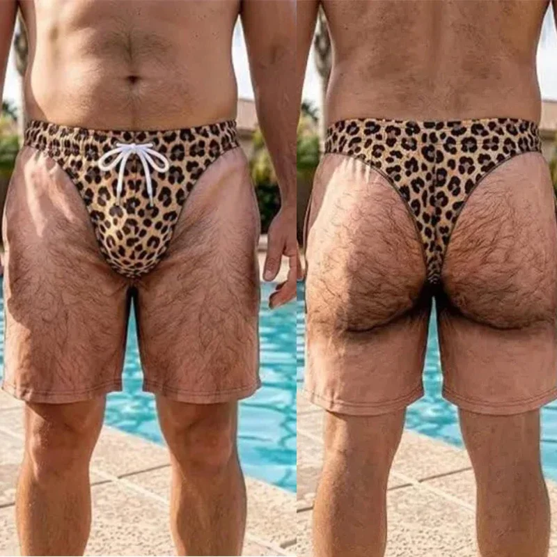 شورتات سباحة رجالية مضحكة وغري - مراجعة Swim Trunk Quick Dry وسعره