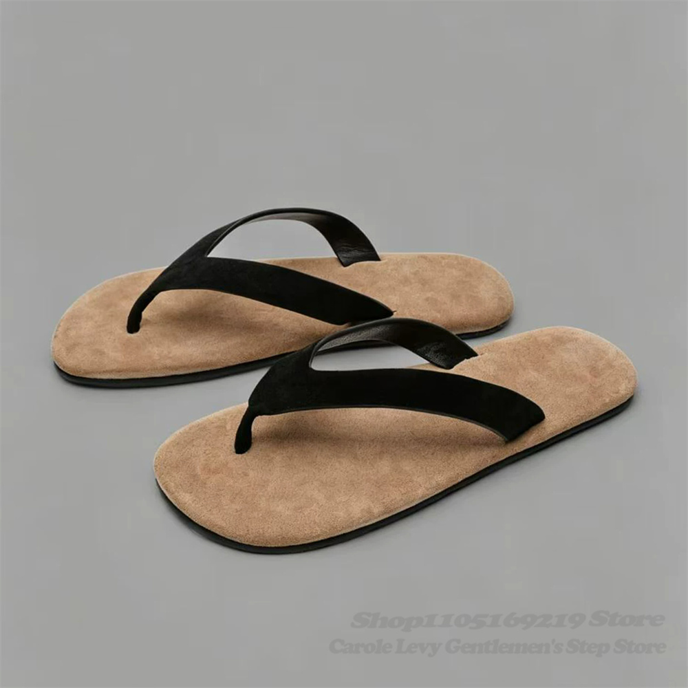 صندل رجالي بتصميم عتيق من جلد  - مراجعة Flip Flop Leather Men وسعره